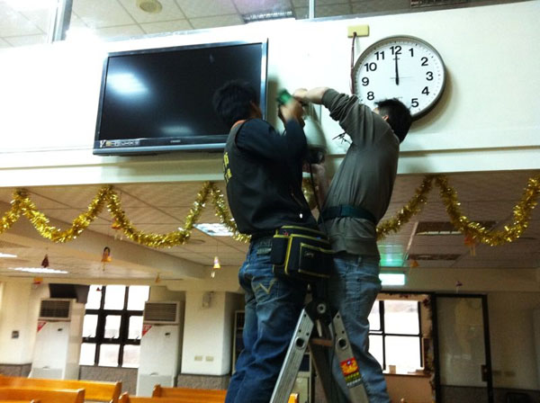 台中監視器╱台中監視器維護\台中監視器系統買賣 █ 施工實績 : 002 = 苗栗縣竹南鎮 台灣基督長老教會竹南教會