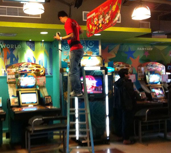 台中監視器╱台中監視器維護\台中監視器系統買賣 █ 施工實績 : 005 = 台中市北屯區 湯姆熊歡樂世界