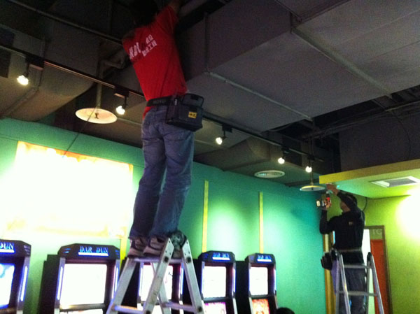 台中監視器╱台中監視器維護\台中監視器系統買賣 █ 施工實績 : 009 = 台中市北屯區 湯姆熊歡樂世界